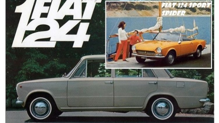 Не комбито или седана Fiat 124, а спортните модели 124 Coupе и 124 Sport Spider ще вдъхновят формите на новия роудстър. Колаж: Automedia.bg