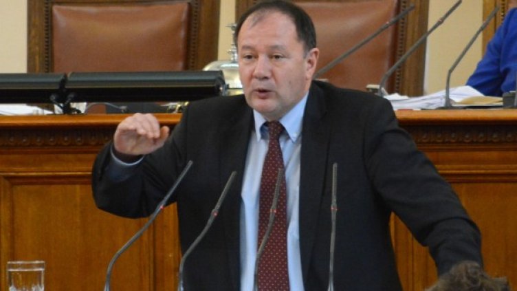 Лидерът на БСП Михаил Миков. Снимка: Булфото