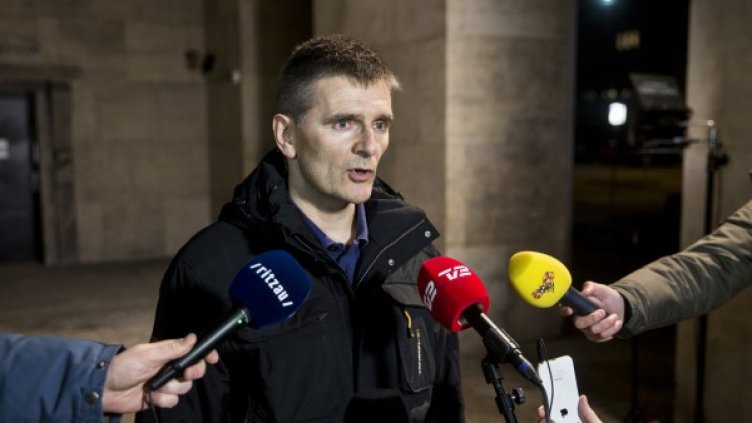 Пресконференцията след стрелбата в Копенхаген. СНимка БТА