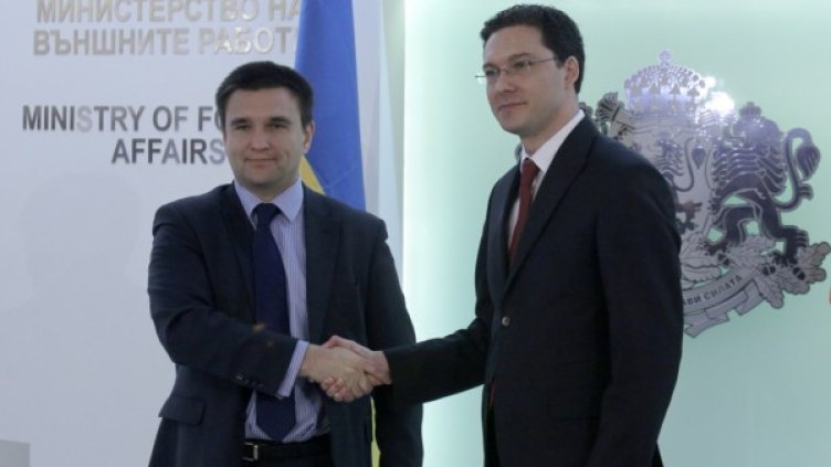 Павло Климкин и Даниел Митов. Снимка: БТА