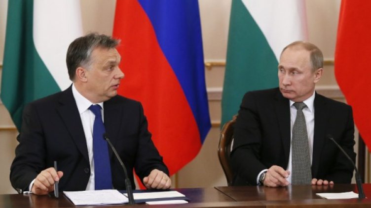 Виктор Орбан и Владимир Путин. Снимка: архив, Reuters