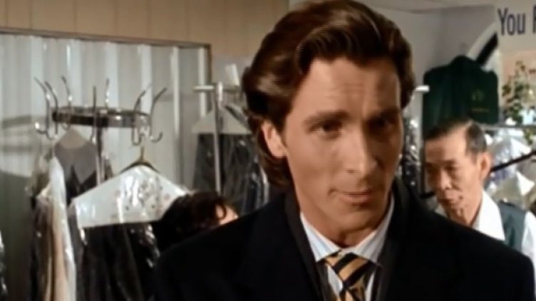 Кадър от "Американски психар". Снимка: bgonair.bg