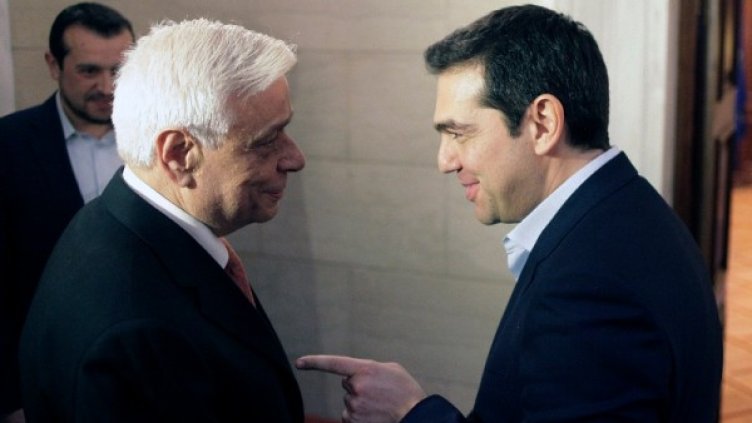 Прокопис Павлопулос и Алексис Ципрас Снимка: БТА