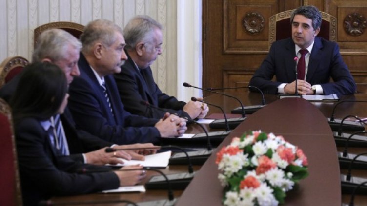 Росен Плевнелиев се срещна с представители на ръководството на АБВ. Снимка:БТА