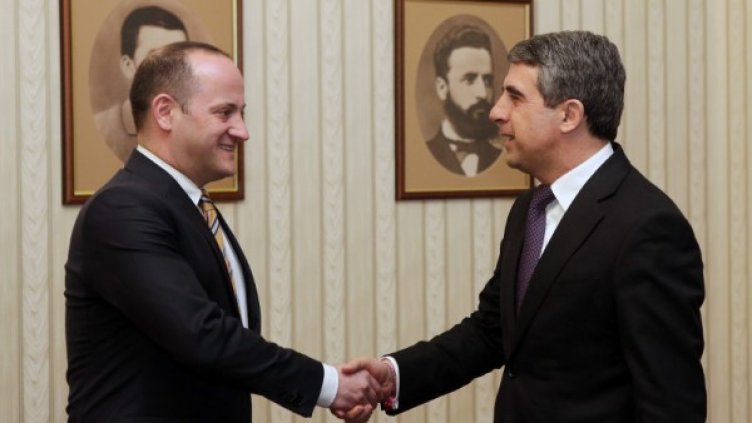 Радан Кънев и Росен Плевнелиев Снимка: БТА