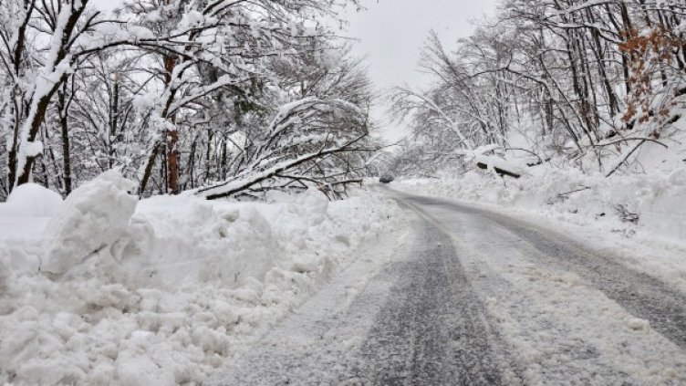 Зимата в Смолянско. Снимка: БТА