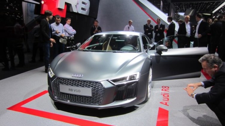 Audi R8 при премиерата си в Женева. Снимкa: Automedia.bg
