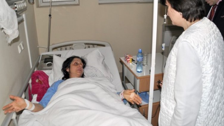 Пострадалата лекарка. Снимка: БТА