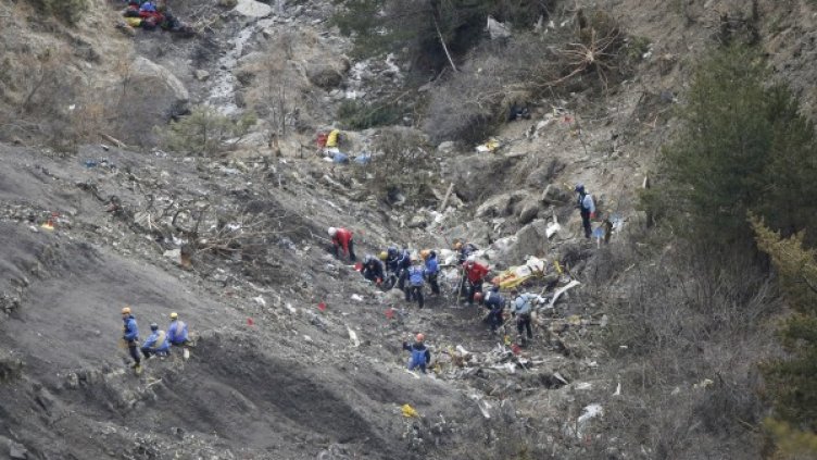 Мястото на катастрофата. Снимка: БТА