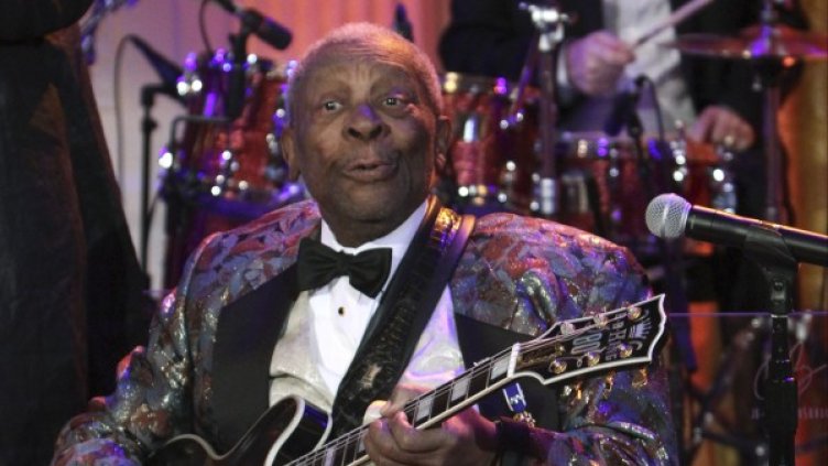 Би Би Кинг. Снимка: архив, Reuters