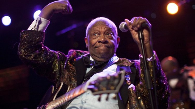 Би Би Кинг. Снимка: архив, Reuters