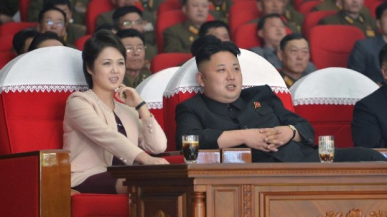 И Сол Джу и Ким Чен Ун. Снимка: архив, Reuters