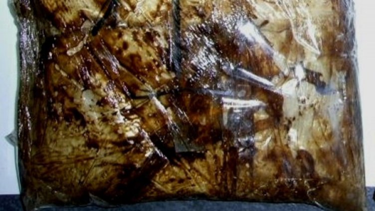 Задъжаният хероин. Снимка: Агенция "Митници"