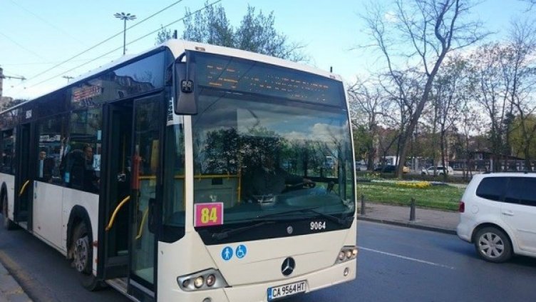 Злополучният автобус. Снимка: Dnes.bg