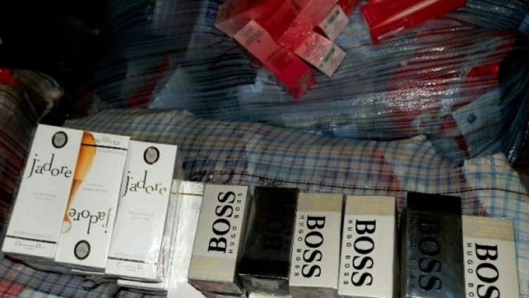 Част от стоката, заловена на ГКПП "Дунав мост". Снимка Агенция "Митници"