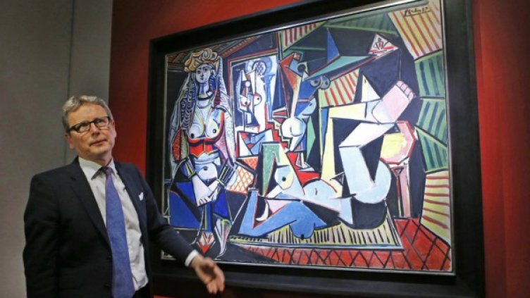 Картината на Пикасо "Алжирски жени" (Версия "О"). Снимка: БТА