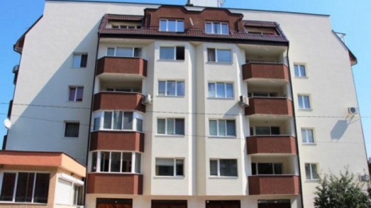 Санираният блок в кв. "Изток" в столицата. Снимка: МРРБ