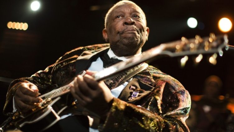 Би Би Кинг. Снимка: архив, Reuters