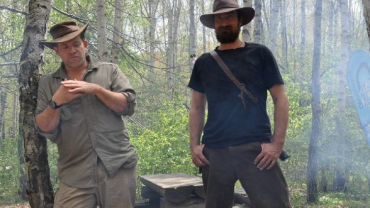 Мат и Джеймс на българска територия. Снимка: Dnes.bg