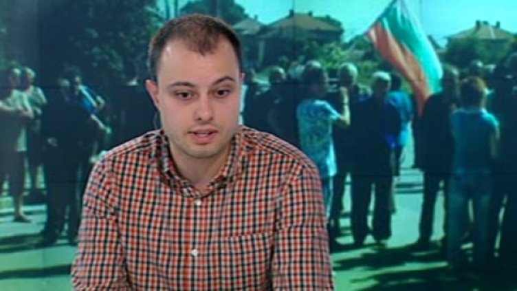 Радослав Стоянов от Българския Хелзинкски комитет Снимка: bgonair.bg