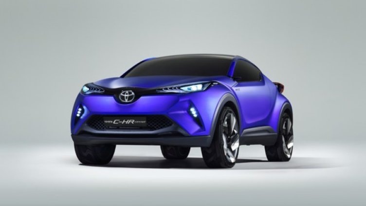 Концепцията за хибриден кросовър C-HR. Снимка: Toyota