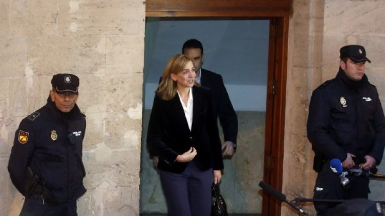 Испанската инфанта Кристина. Снимка: архив, Reuters