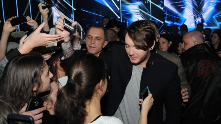 Джеймс Артър вече бе в България. Снимка: Булфото, архив