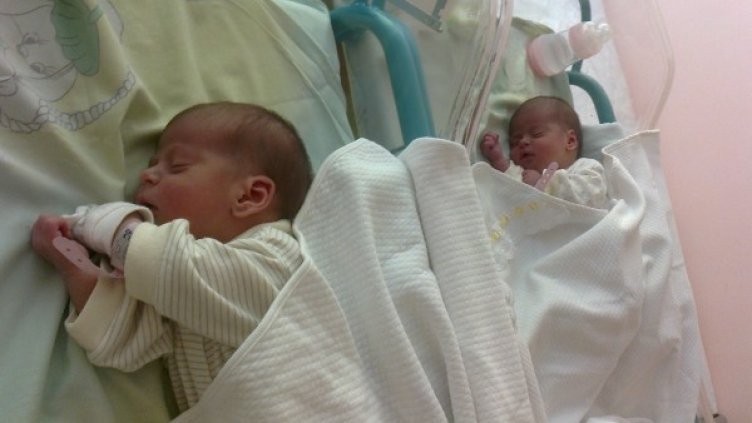 Близначетата. Снимка: УМБАЛ "Свети Георги"