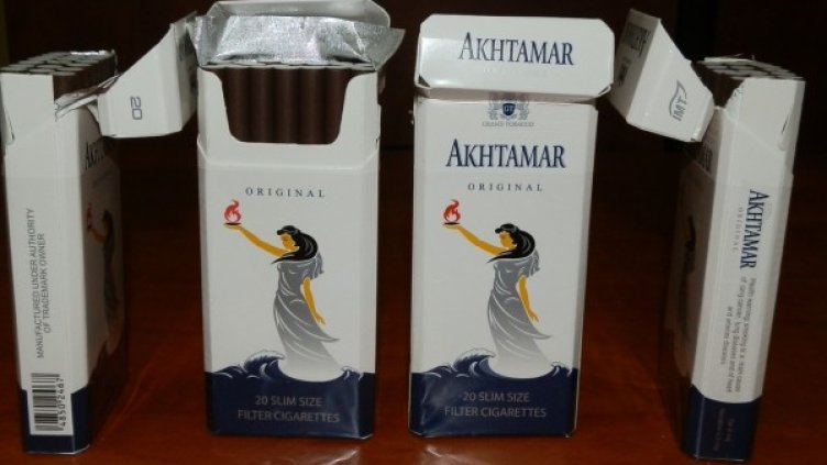 Цигарите, задържани на ГКПП &bdquo;Капитан Петко войвода". Снимка: Агенция "Митници"