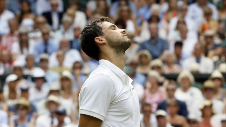 Григор Димитров отпадна в третия кръг на Уимбълдън. Снимка: БТА