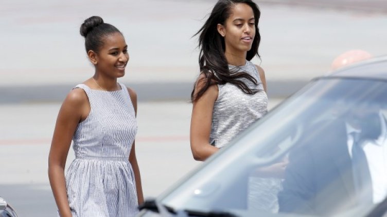 Дъщерите на Обама Малия и Саша. Снимка: архив, Ройтерс