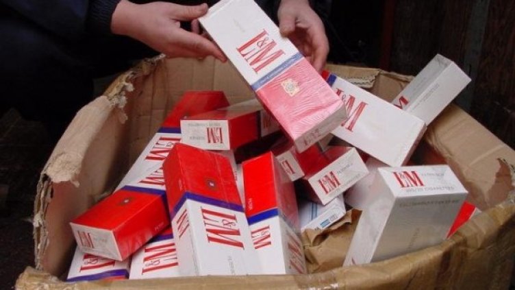 Цигарите, открити на Малко Търново. Снимка: Агенция "Митници"