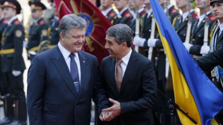 Петро Порошенко и Росен Плевнелиев. Снимка: БТА