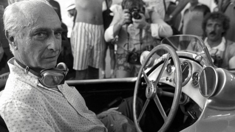 Снимка на Хуан Мануел Фанджо от 1987 година. Снимка: Ройтерс