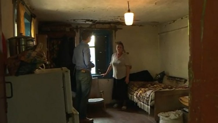 Кухнята, където Инна намира тялото. Кадър: BBC