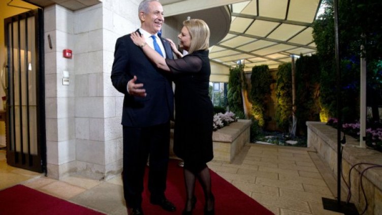 Бенямин Нетаняху и съпругата му Сара. Снимка: архив, Reuters