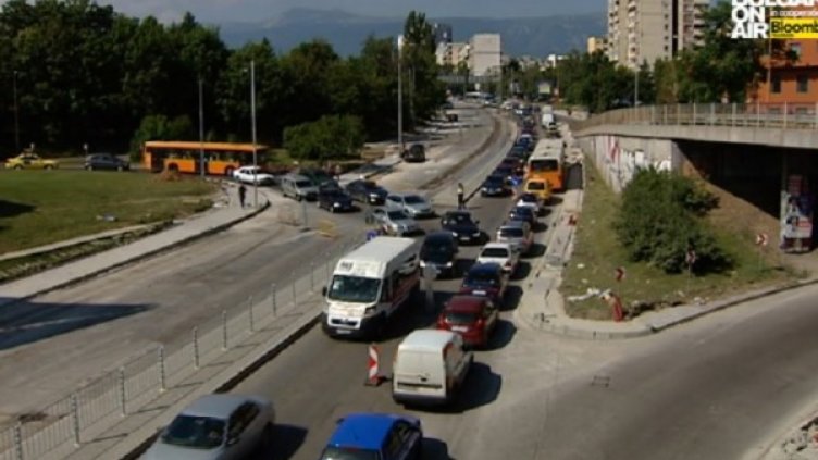 По време на ремонта. Снимка: Bulgaria On Air