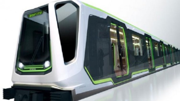 Така ще изглеждат влаковете по третия лъч на метрото. Снимка: "Монитор"