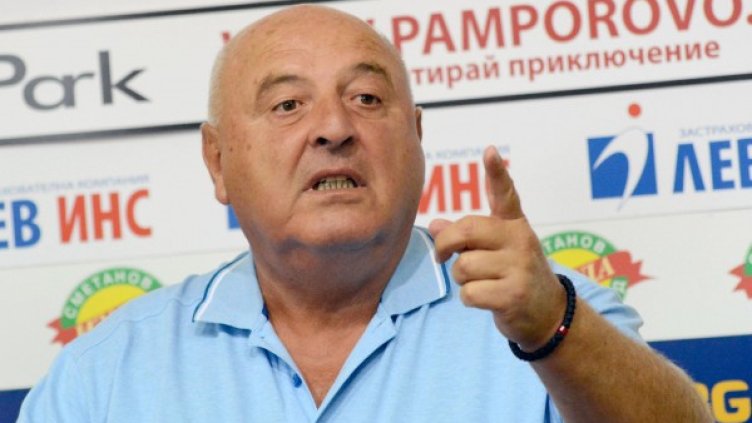 Венци Стефанов нападна националите заради слабата им игра. Снимка: Булфото