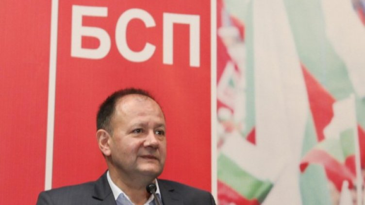 Лидерът на БСП Михаил Миков. Снимка: Булфото, архив