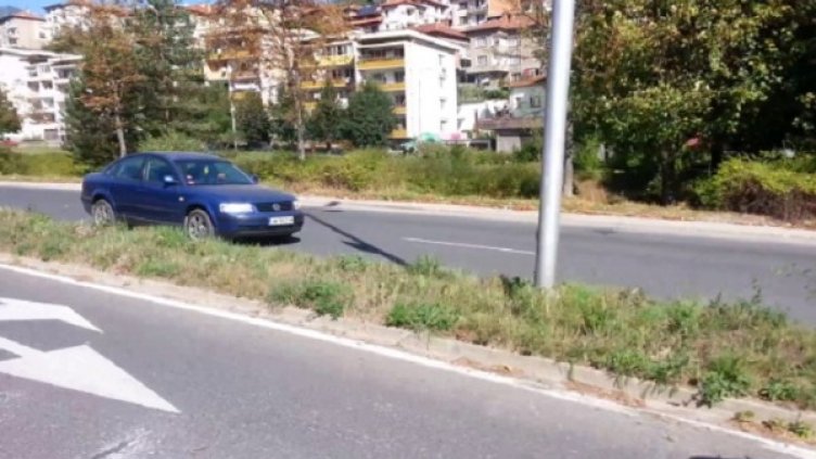 Фолксвагенът в насрещното. Снимка: bTV