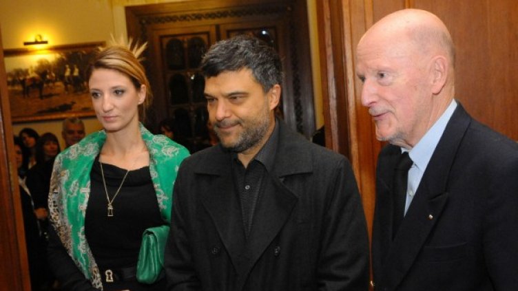 Симеон Сакскобургготски, Тодор Славков и Зорница Атанасова . Снимка: Булфото