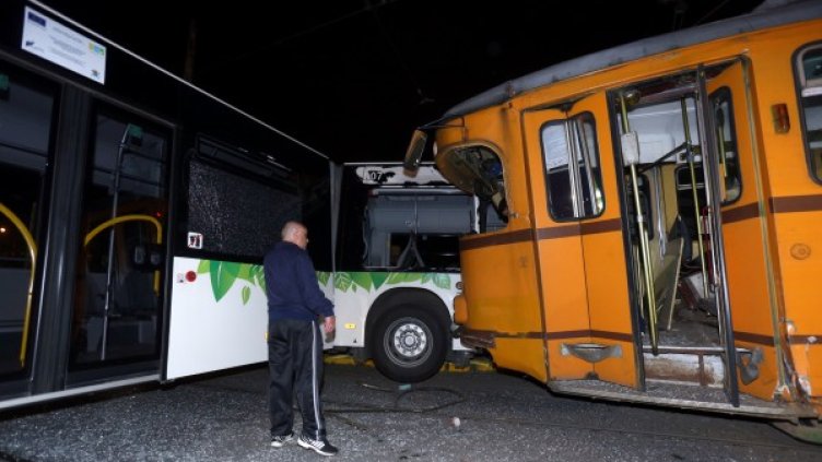 Катастрофата. Снимка: БТА