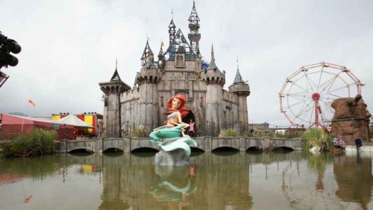 Графит на Банкси. Снимка:архив,  БТА