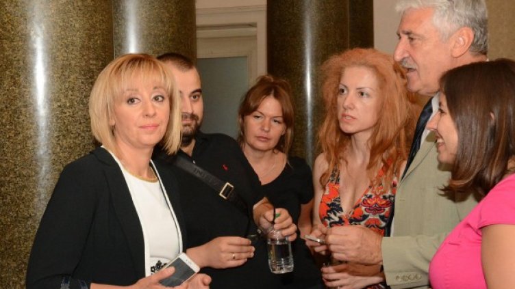 В деня, в който Манолова бе избрана за омбудсман. Снимка: архив, Булфото