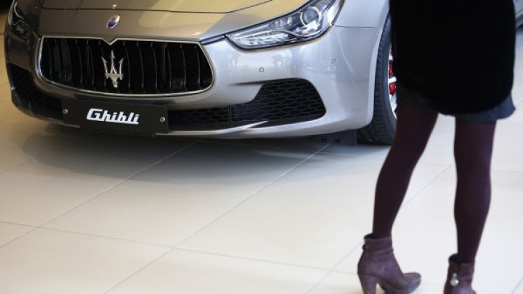 Интересът към моделите на Maserati спадна рязко през втората половина на годината. Снимка: Ройтерс