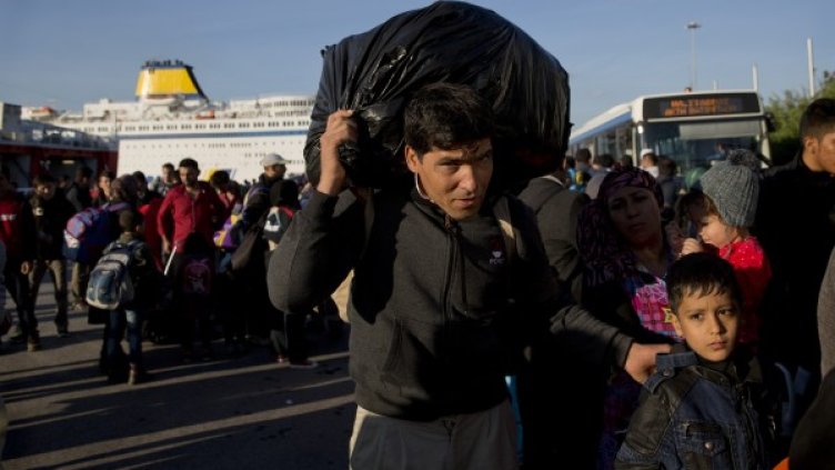 Бежанци. Снимка: БТА