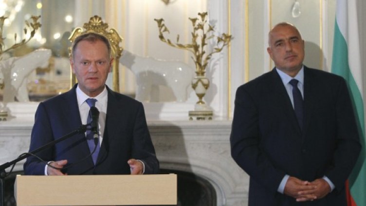 Доналд Туск и Бойко Борисов. Снимка: архив, Reuters