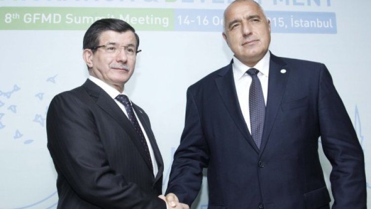 Борисов и Давутоглу. Снимка: Правителствена пресслужба, архив