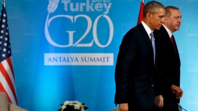 Барак Обама и Реджеп Ердоган. Снимка: Reuters